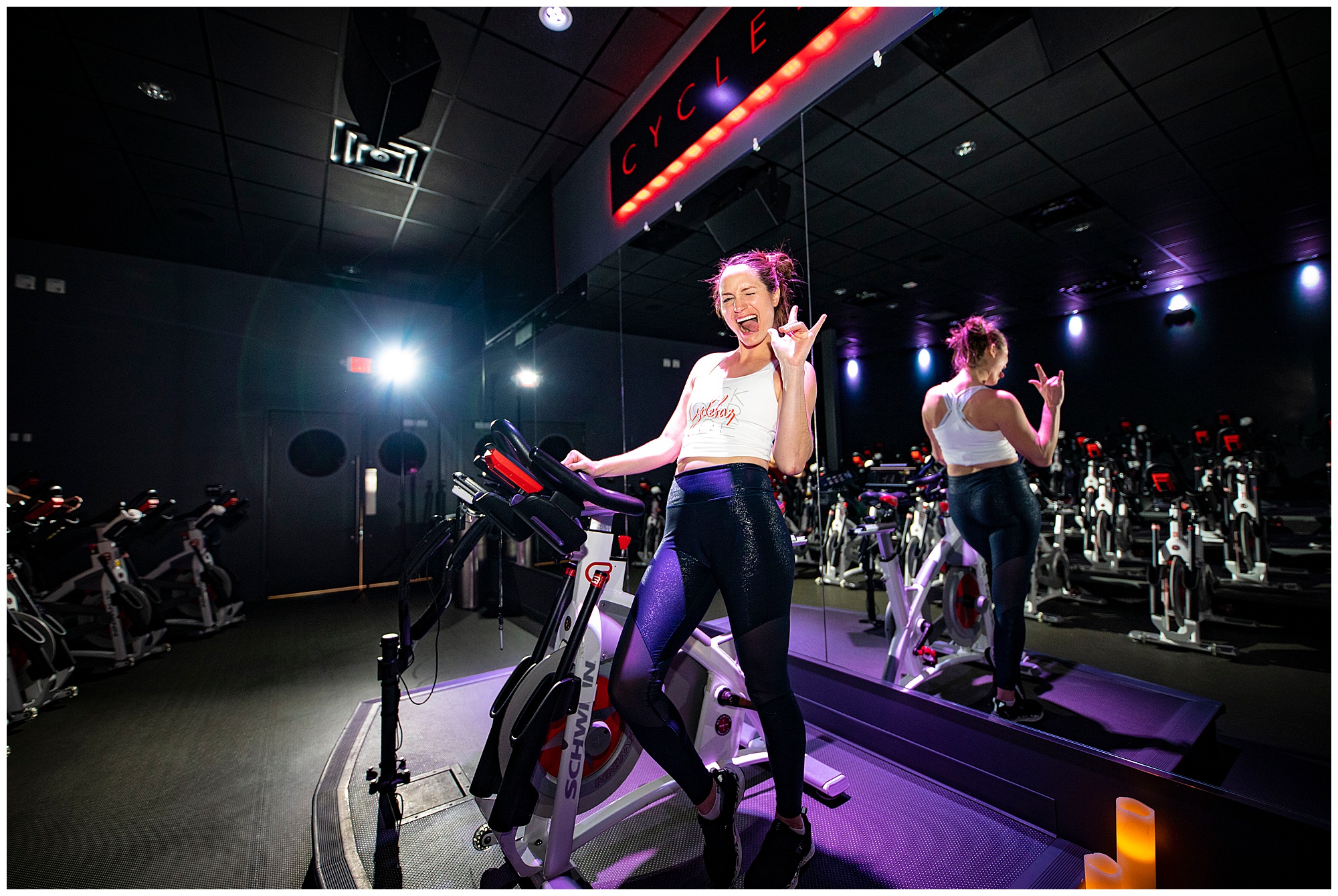 cyclebar, cyclebar red mill, misty saves the day, content marketing hampton roads, content marketing photographer