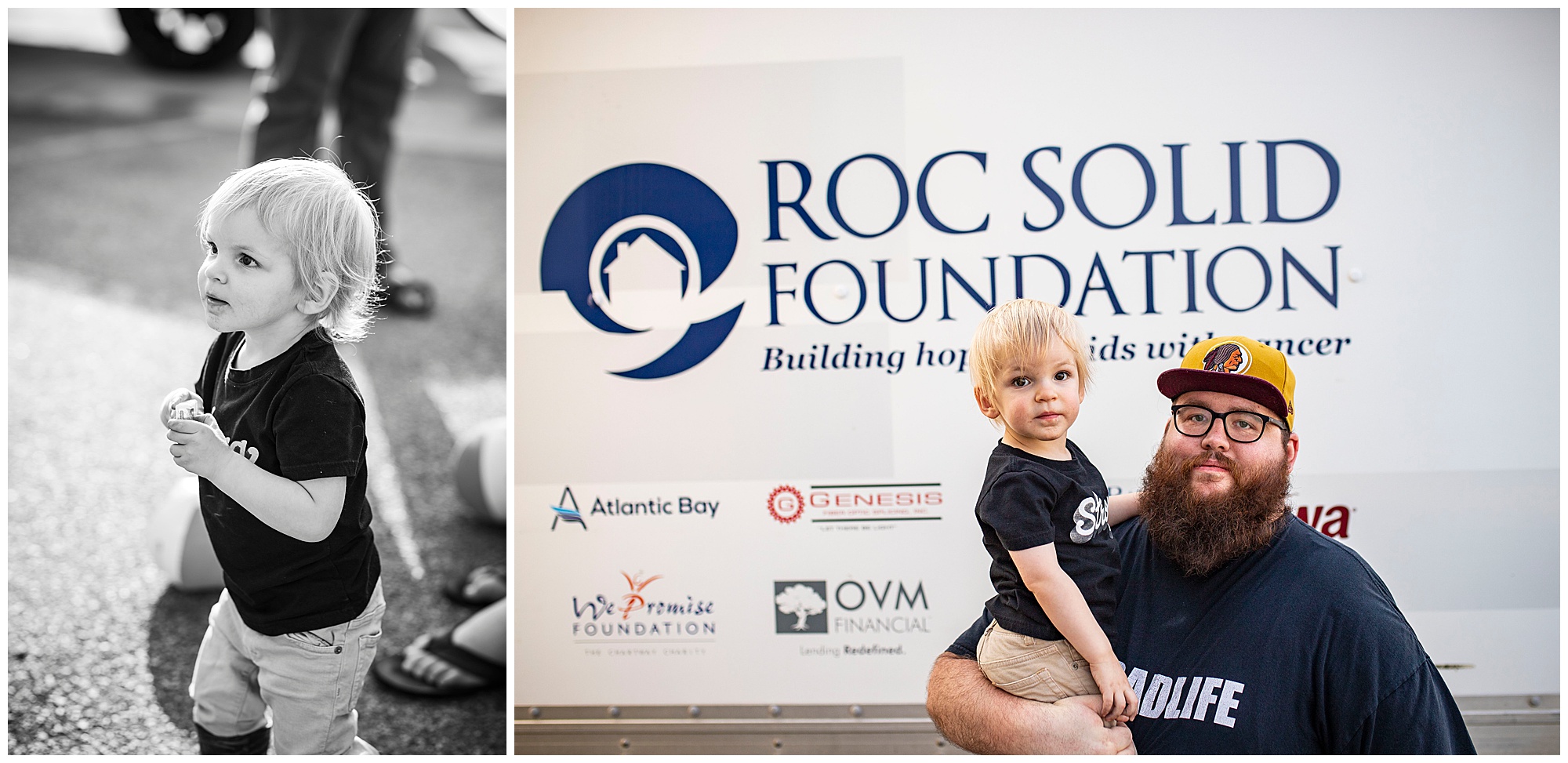 roc solid foundation, roc solid foundation ready bags, misty saves the day, pediatric cancer help hampton roads