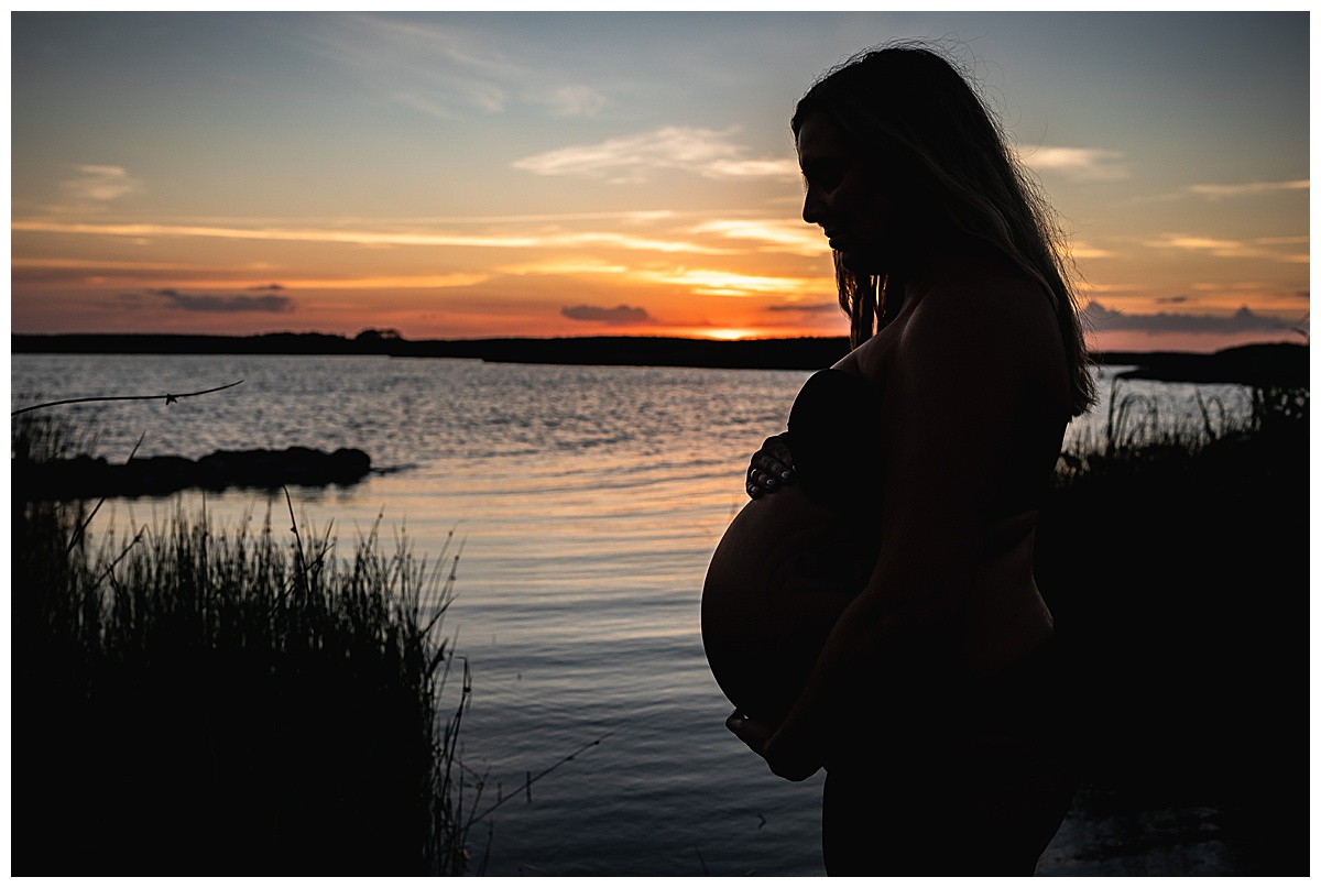 Sunset Maternity Photography