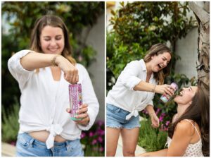 Dainty and Dazzled, Virginia Beach permanent jewelry, Virginia Beach small business, Waterman's Spirits, Virginia Beach Photographer