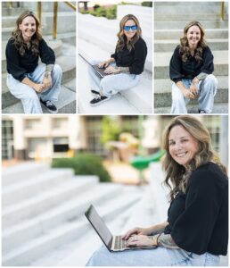 Norfolk business photographer, Misty Saves the Day, Norfolk social media manager, Ashley Sickles