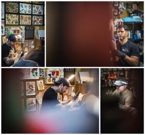 Misty Saves the Day, Broken Lantern Tattoo, Charleston Small Business Photographer, South Carolina Small Business Marketing