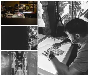 Misty Saves the Day, Broken Lantern Tattoo, Charleston Small Business Photographer, South Carolina Small Business Marketing