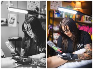 Misty Saves the Day, Charleston Marketing Photographer, Charleston Social Media Manager, Yokai Tattoo Club