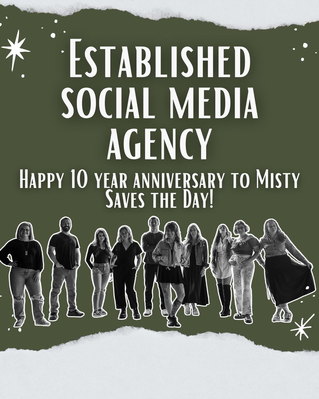 ten year business anniversary for an established social media agency in virginia