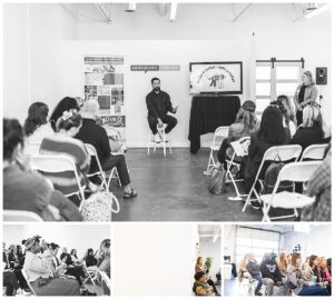 Creative Mornings Virginia Beach Photographer, Misty saves the Day, ViBe Creative District Photographer, Lolly's Ice Cream, Lolly's Virginia Beach