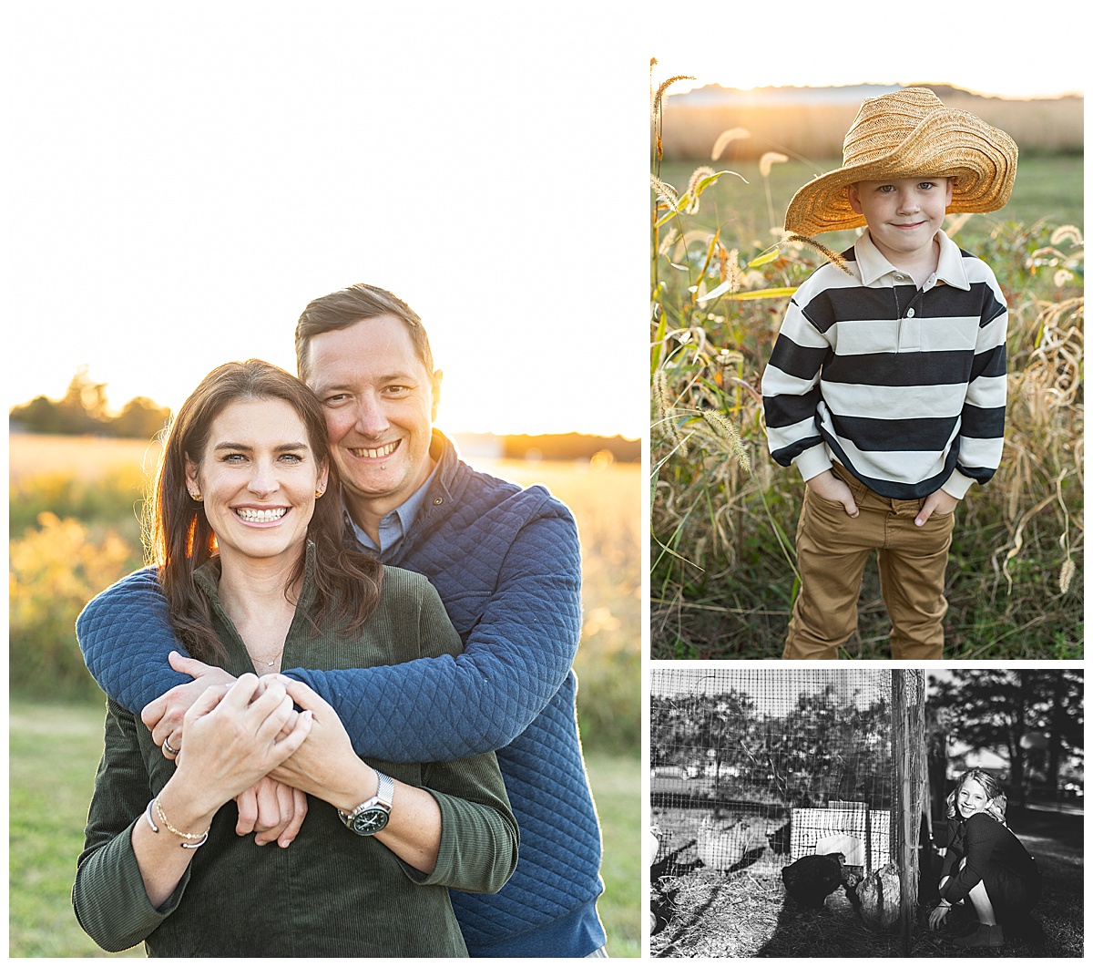 Misty Saves the Day, Backyard Wildflower Patch family photos, Chesapeake family photographer