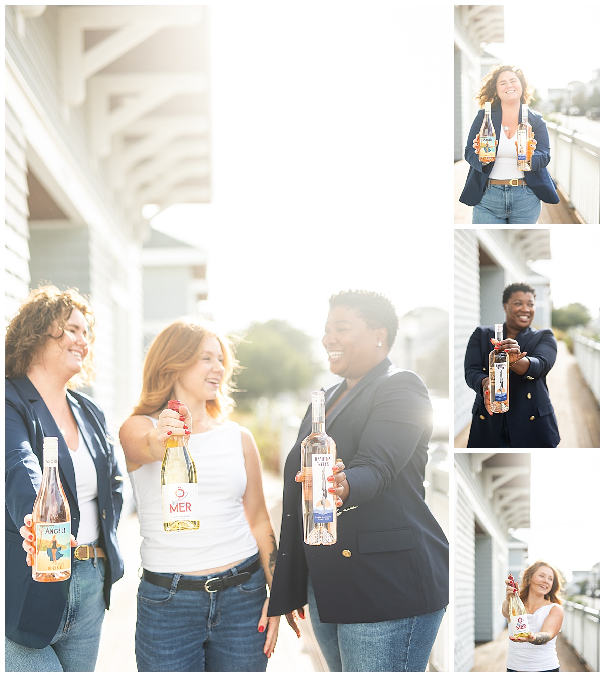 Norfolk small business photographer, Misty Saves the Day, Coastal Life Realty, East Beach photo session, Virginia small business