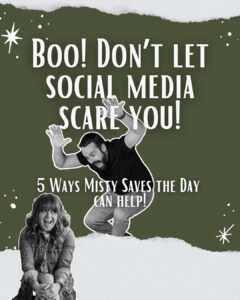 Our employee jumping out to scare misty, our CEO as a joke. Don't let social media scare you.