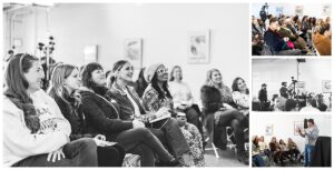 ViBe business photographer, ViBe Creative District marketing, Misty Saves the Day, Creative Mornings, Yorkies VB