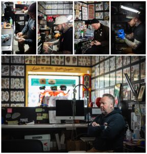 Virginia tattoo shop marketing, Misty Saves the Day, Salt Water Tattoo