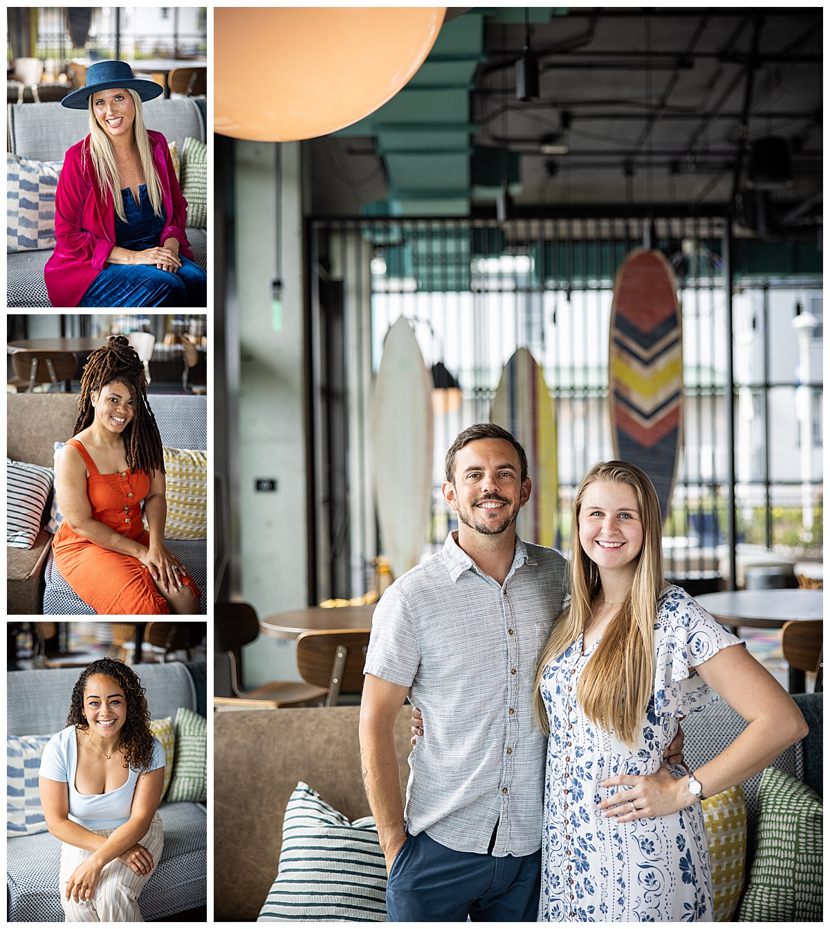 Moxy Hotel headshots, Virginia Beach headshots, Misty Saves the Day, Virginia Beach marketing