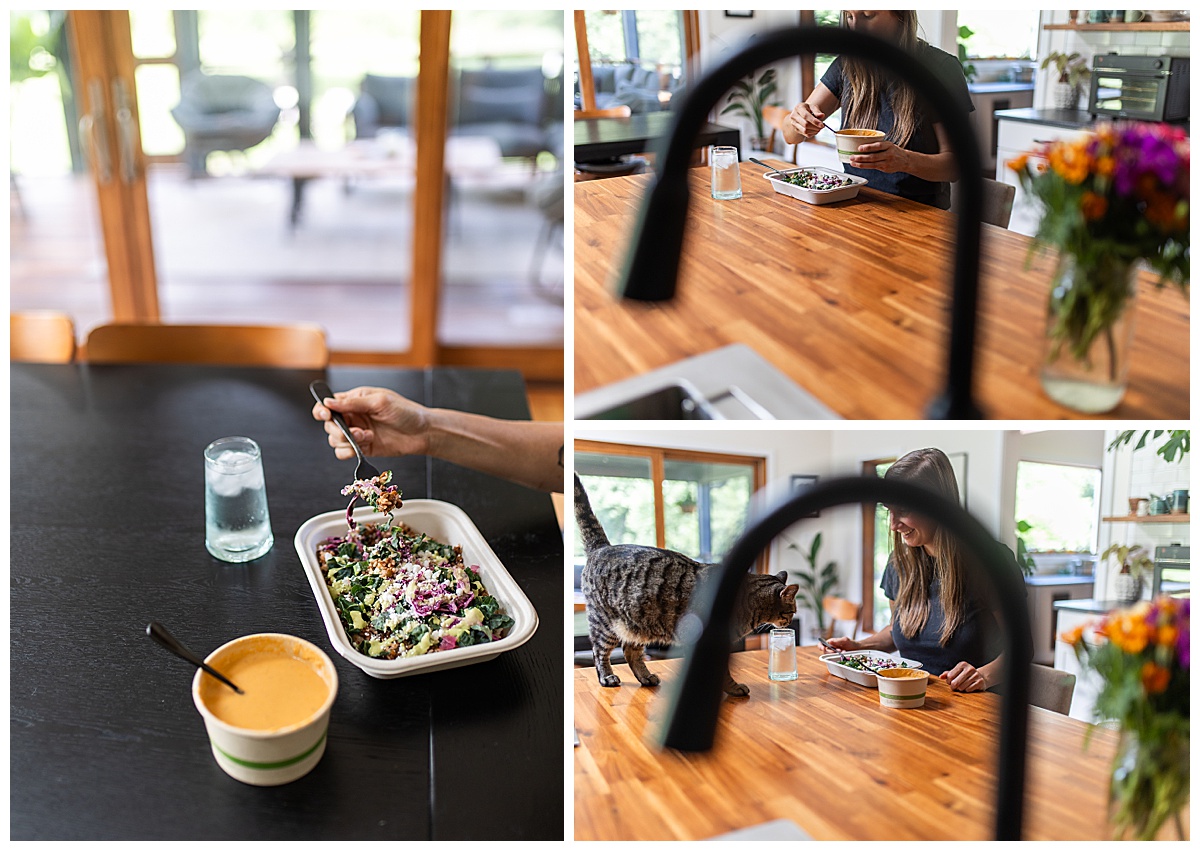 Botanical Fare, Bluebird and Co, Crozet marketing photos, Crozet social media photos, Misty Saves the Day