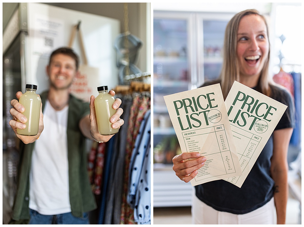 Botanical Fare, Bluebird and Co, Crozet marketing photos, Crozet social media photos, Misty Saves the Day