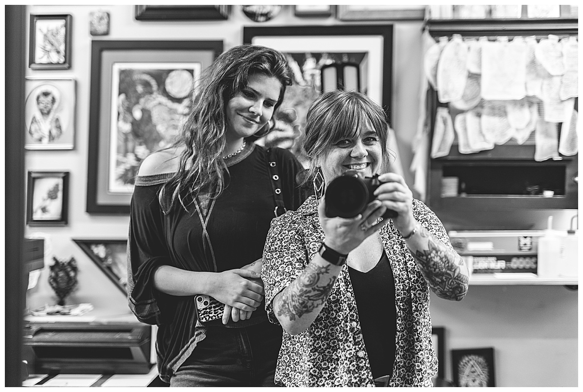 Richmond tattoo shop marketing, Richmond marketing photographer, Richmond social media manager, Misty Saves the Day, Virginia social media manager
