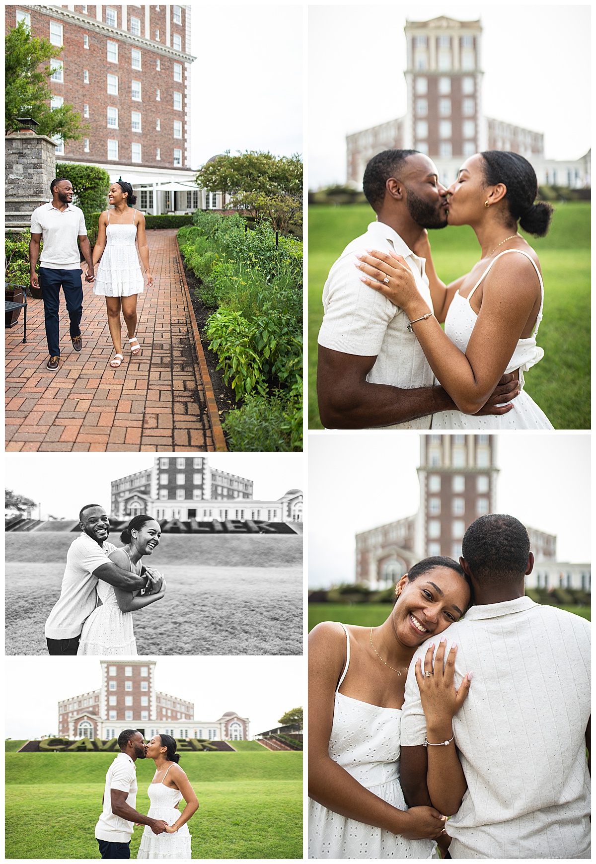 Cavalier Hotel engagement photos, Cavalier hotel proposal, Cavalier Hotel photography, Misty Saves the Day