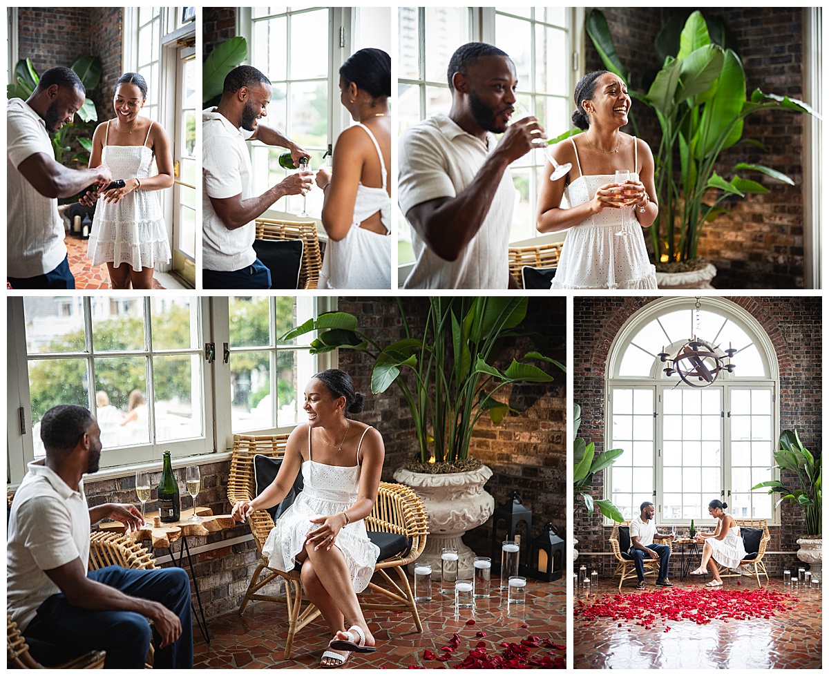 Cavalier Hotel engagement photos, Cavalier hotel proposal, Cavalier Hotel photography, Misty Saves the Day