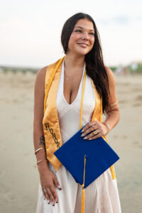 Sandbridge Virginia Beach senior photos, Misty Saves the Day, Little Island senior session