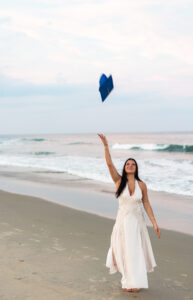 Sandbridge Virginia Beach senior photos, Misty Saves the Day, Little Island senior session