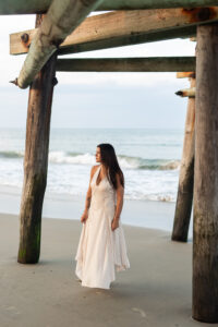Sandbridge Virginia Beach senior photos, Misty Saves the Day, Little Island senior session